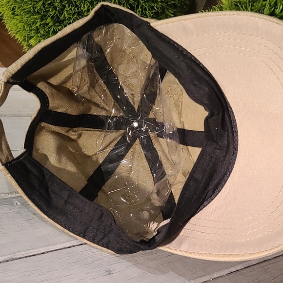 WTF fishing hat ball cap "Where's The Fish" NWT adjustable buckle strap - Picture 6 of 7